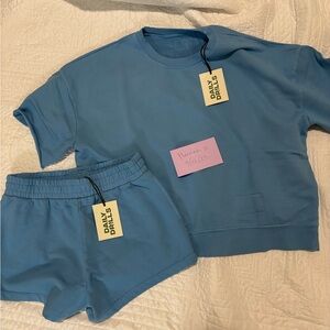 Malibu Daily Drills Sweatshirt and Shorts Set